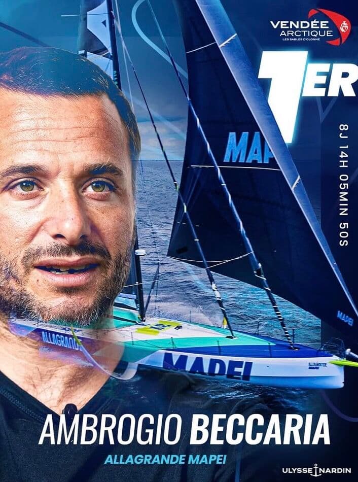 Première Vendée Arctique. Première victoire.